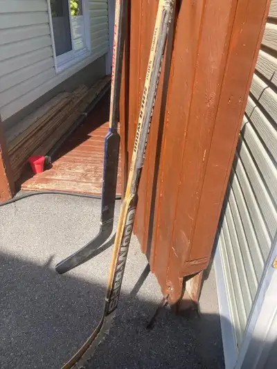 Sports Sherwood Hockeygoalie sticks $50per stick Sticks, View more