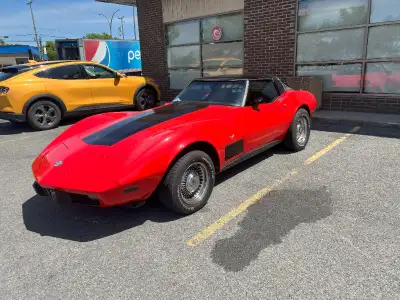 Chevrolet Corvette C3 1978 - 25th Anniversary Fire Red Weekend vehicle. SAAQ Inspection passed. Neve...