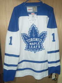 1959 Johnny Bower Toronto Maple Leafs NHL ccm jersey sz 2xl nwt