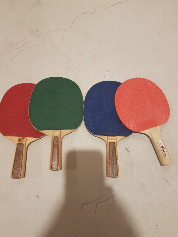 Ping Pong Paddles - Vintage Jelinek's x 4 in Tennis & Racquet in St. Catharines - Image 4