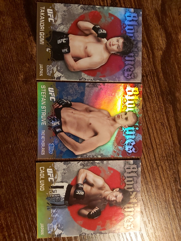 UFC Bloodlines Topps Insert Cards in Arts & Collectibles in Peterborough - Image 3