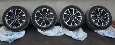 ***** MAKE ME AN OFFER ***** Original BMW rims with winter tires TRACMAX - ICE PLUS size 255/50R19 w...