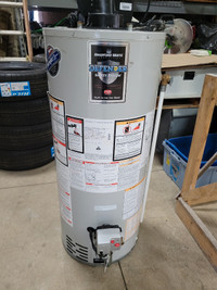 40 gal Gas water heater lightly used