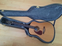 Seagull Original S6 Left Handed Acoustic Guitar, LIKE NEW +case