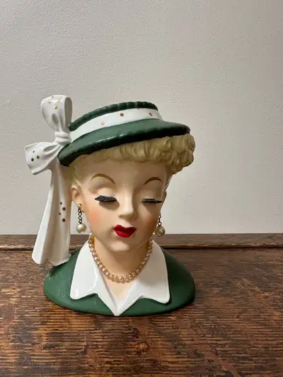 Vintage Head Vase, View more