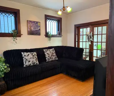 Oversized Plus Corduroy Sectional, View more