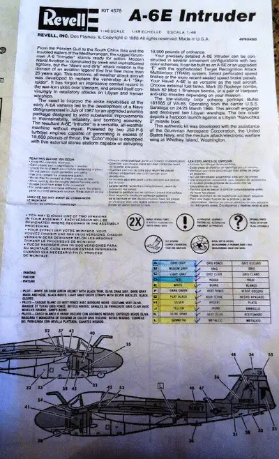 U.S. Military Aircraft  8 x Model Kit INSTRUCTIONS ONLY!, View more