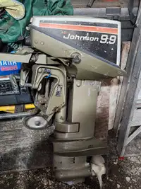 Older 9.9 Johnson outboard very little use