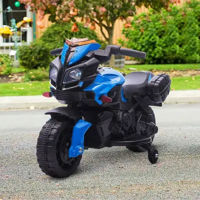 Kids Electric Motorcycle Ride-On Toy 6V 3 km/h Max Speed for Kid, View more