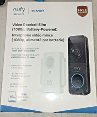 Eufy security S200 Video Doorbell Wi-Fi Battery Kit with Chime,