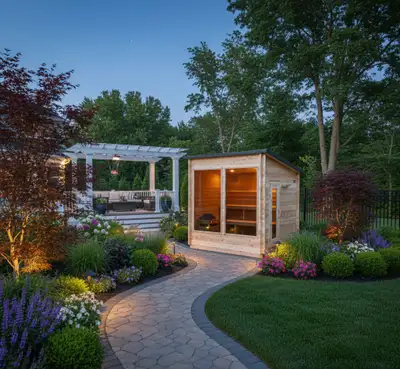 Cedar Saunas – Locally Built Barrels- Cabins- Lean To We make all our saunas locally and install on-...