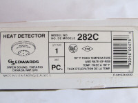 NEW Edwards Heat Detector 282B-PL (formerly 282C)