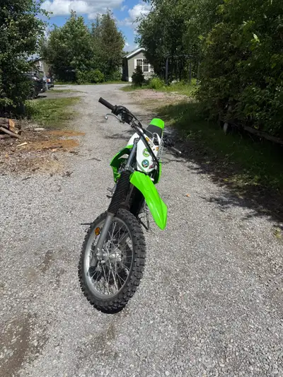 This Kawasaki KLX 230r is a reliable and fun off-road motorcycle, perfect for trail riding and devel...