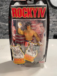 RARE Rocky IV Rocky Balboa Action Figure * New in Box 