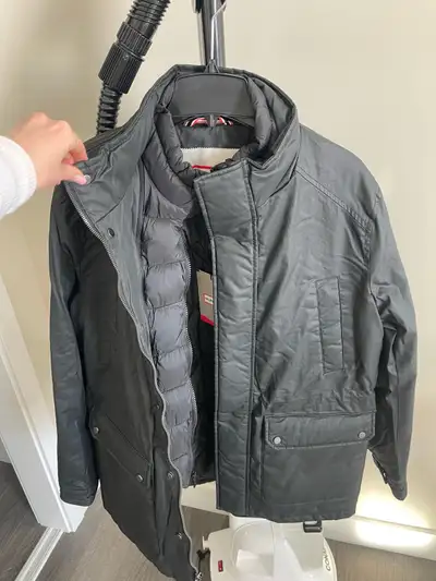  men’s winter puffer jacket large, View more