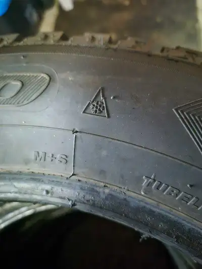 Set of 4 Antares winter tires. 235/60R18 . Bought new in 2025. Less than 1000kms on them. Pretty muc...
