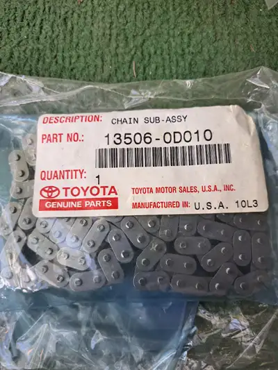 Toyota OEM: Engine Timing Chain - (13506-0D010) 1998-2008 Toyota Fits Celica, Corolla, Matrix, MR2 S...