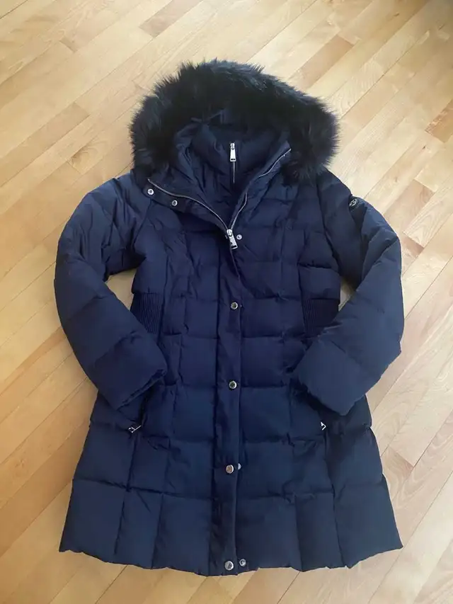 Manteau hiver Calvin Klein pour femme - Medium bleu marin in Women's - Tops & Outerwear in Laval / North Shore - Image 2