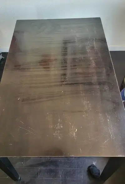 Free dining table. 35" x 60"