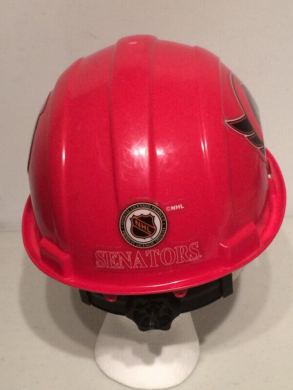 Vintage Ottawa Senators 2D Logo Red Hard Hat Safety Helmet in Arts & Collectibles in Ottawa - Image 4