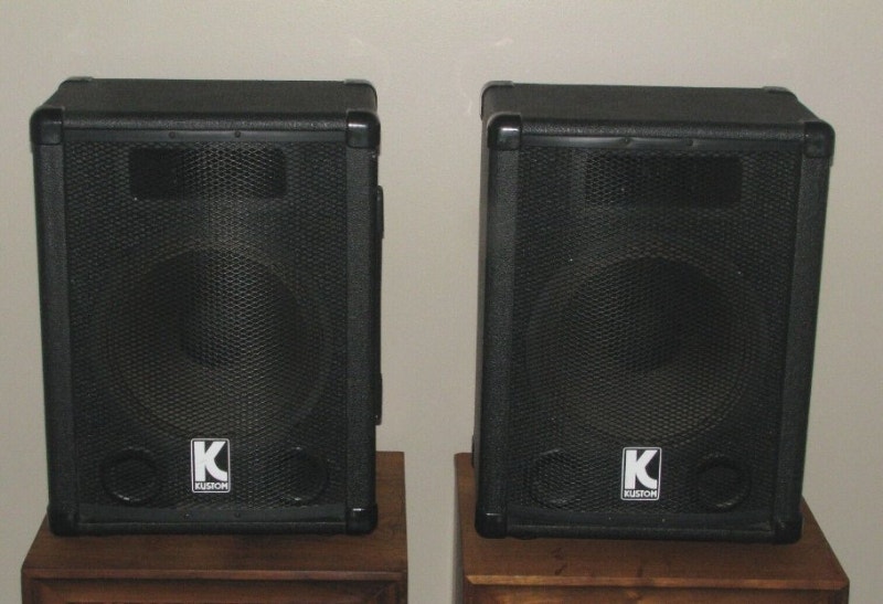 Kustom speakers Set Pro Audio & Recording Equipment Windsor Region