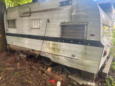 Old trailer needs work