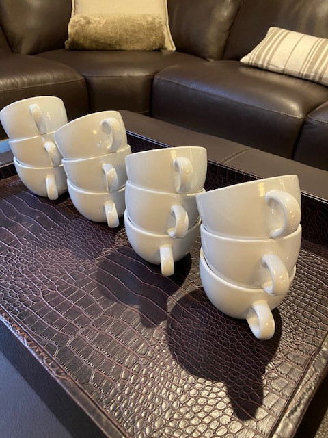 Cappuccino cups in Kitchen & Dining Wares in Kamloops