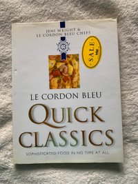 Hardcover Book - Le Cordon Bleu Quick Classics:  Sophisticated F