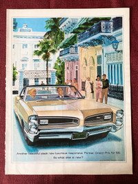 1966 Pontiac Grand Prix Original Ad