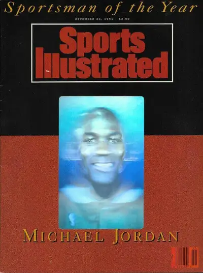 SPORTS ILLUSTRATED SPORTSMAN OF THE YEAR MICHAEL JORDAN DEC 1991, View more