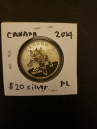 2014 Canada $20 Pure Silver
