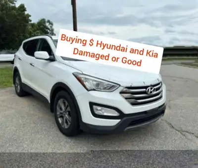 Hi, I'm looking to buy Kia and Hyundai ( has damaged engine , or has high kilometers on it..) If you...