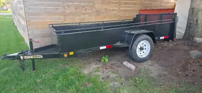 5x10 Jensen Trailer with foldable ramp. Trailer has been completely restored with no issues. Trailer...