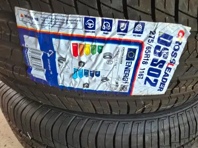 brand new all season tires size 275/65R18 116T