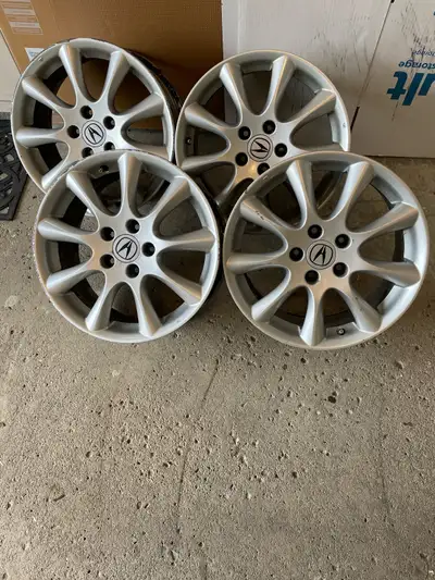 Aluminum rims good for winter ties still in good condition