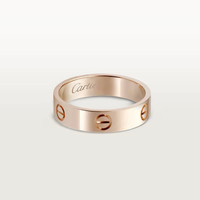 No damage Cartier love wedding band ring size 51 in rose gold 