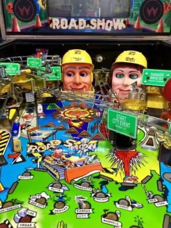 1994 William Road Show Pinball Machine. Fantastic original condition, with zero playfield wear anywh...