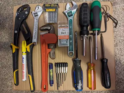Assorted tools. See all pictures. $12.00 for all OBO., View more