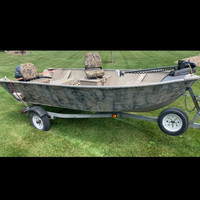 Boat w/ 2015 Yamaha 20HP