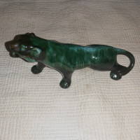 Blue mountain pottery panther