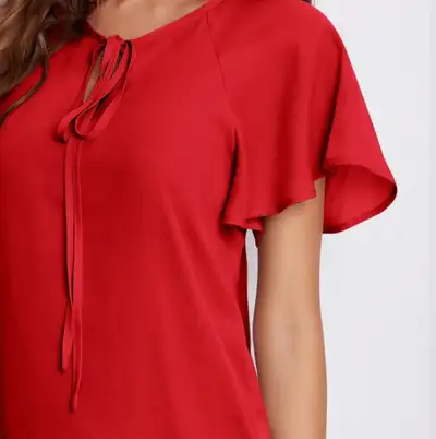 Elegant top short sleeve, View more