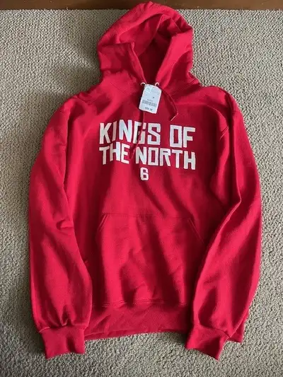 Kings of the North Men's Red Hoodie - Size M, View more