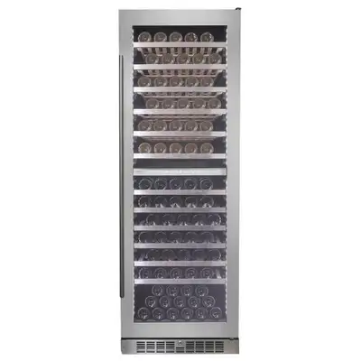 NEW!!! Silhouette SPRWC140D1SS Wine Cooler, 24 inch Width, 129 Wine Bottle Capacity, Stainless Steel...