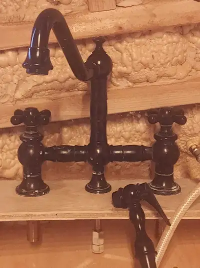 Large Kitchen Faucet with water sprayer, View more