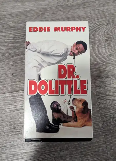 Dr. Dolittle VHS Tape - Eddie Murphy Movie, View more