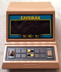 VINTAGE 1983 CAVEMAN VIDEO GAME
