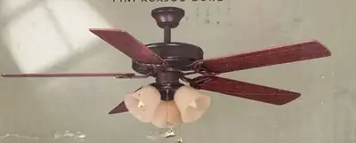 Hampton Bay AccuBreeze Plus 52-inch ceiling fan.Models: 519 997, View more