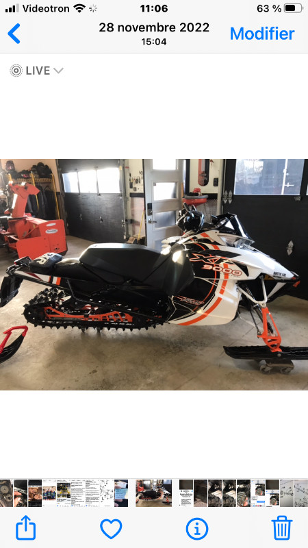 arctic cat xf9000/ echange possible dans Motoneiges  à Longueuil/Rive Sud