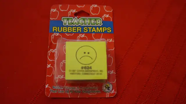 CENTER ENTERPRISES TEACHER RUBBER STAMPS in Hobbies & Crafts in Norfolk County - Image 2