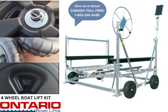 Bertrand Boat Lift Wheels - Effortless and Convenient Movement. in Other in Kelowna